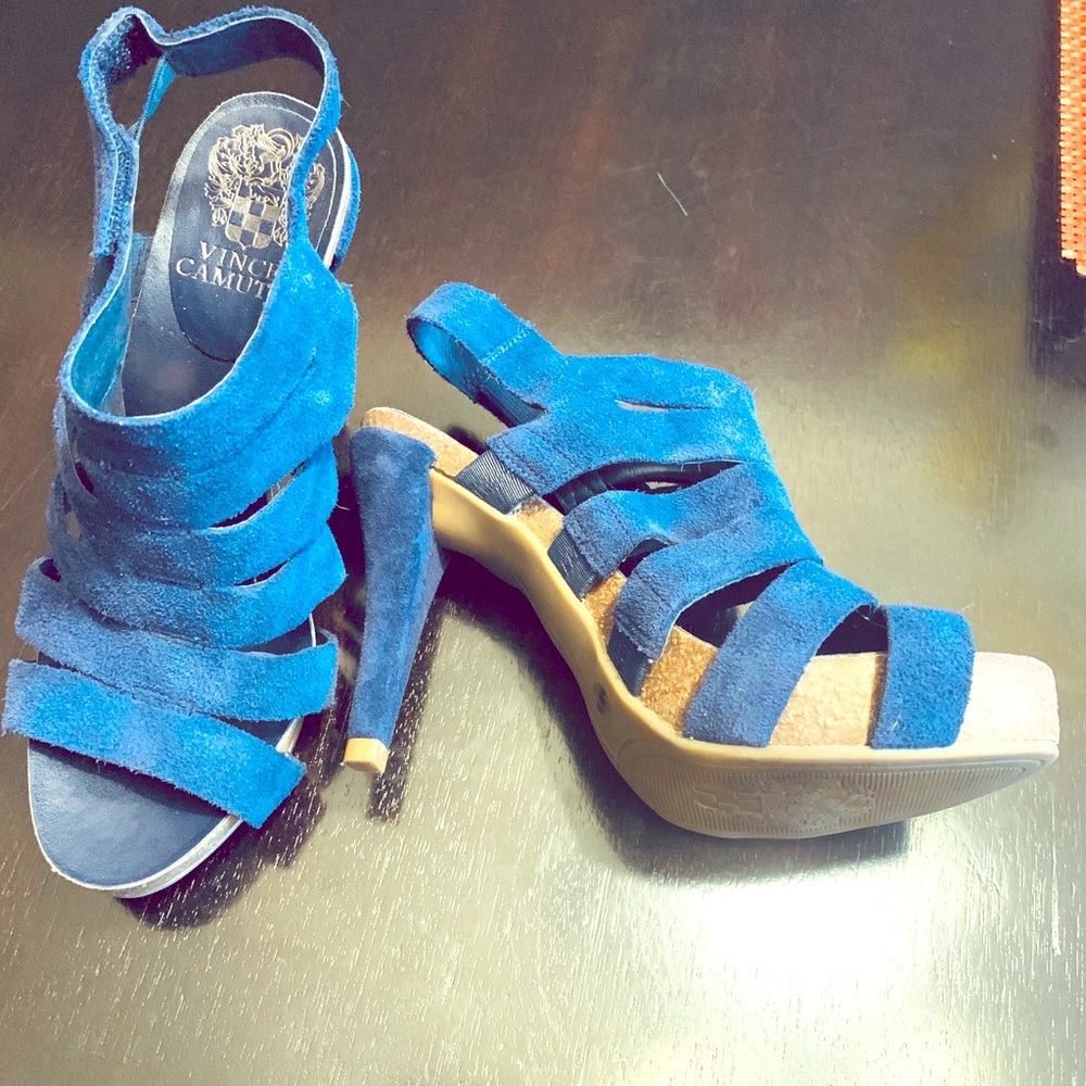 Vince Camuto Blue Pumps